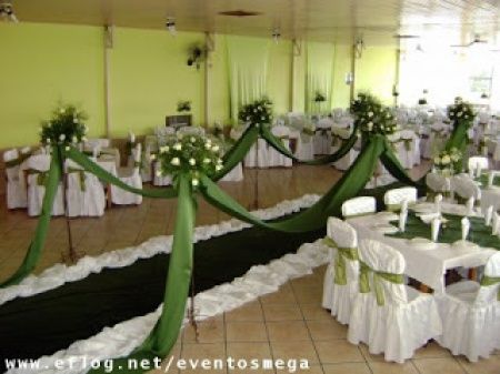 Decoraçao de Dentro da Igreja 