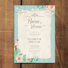 9. Floral Rústico