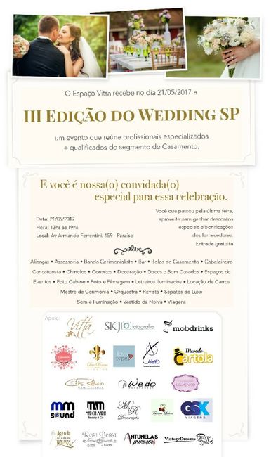 Feira de noivas em sp - entrada gratuita! - 1