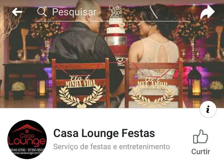 Noivas 2019, tem alguém Casa Lounge? - 1