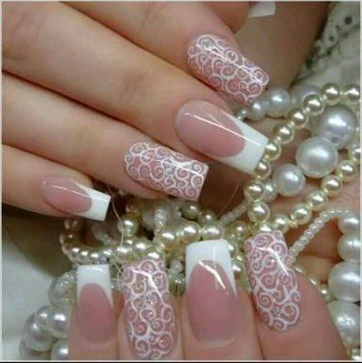 Unhas da noiva 💅 ❤ - 1