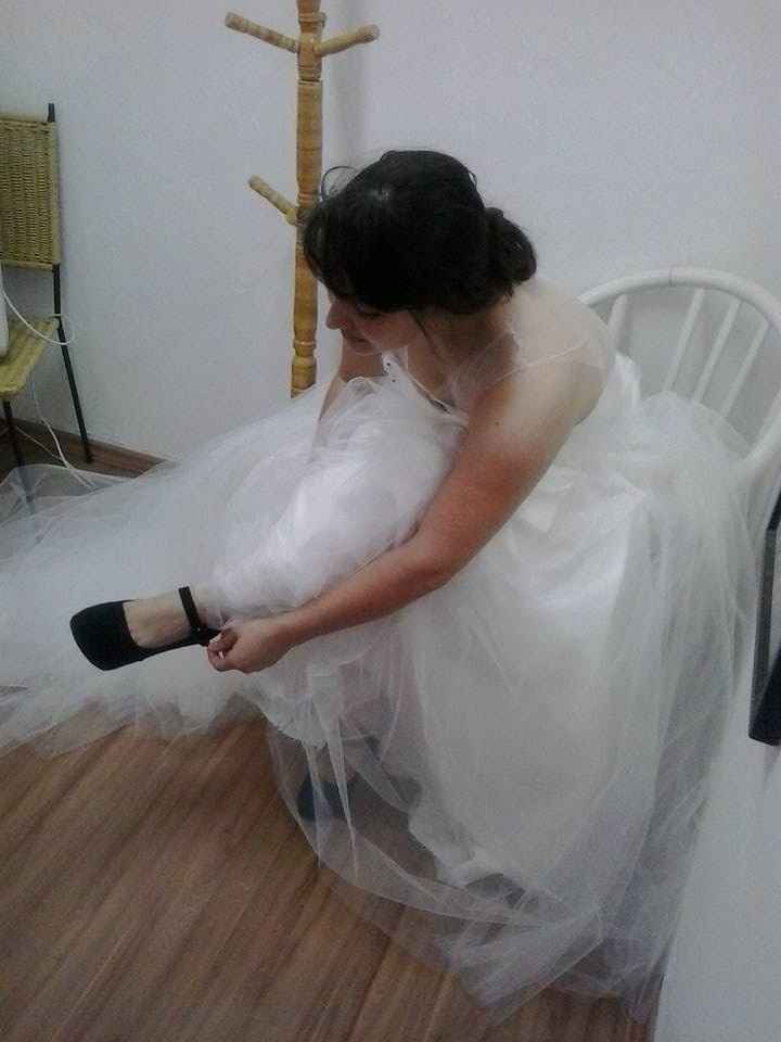 não é o sapato oficial