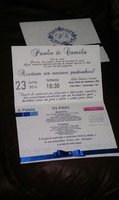 Convite dos meus padrinhos #vemver - 3