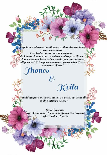 💌 Compartilhe o seu convite ou inspiração ou… encontre o seu AGORA! 6