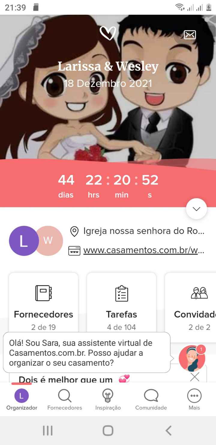 Contando  os dias - 1