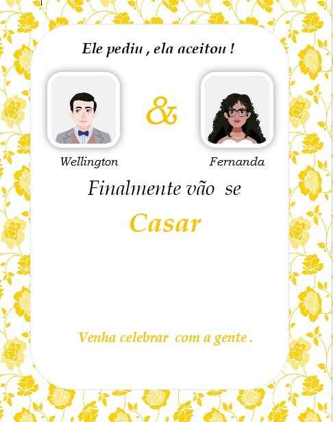 Nosso convite tainá e douglas - 1