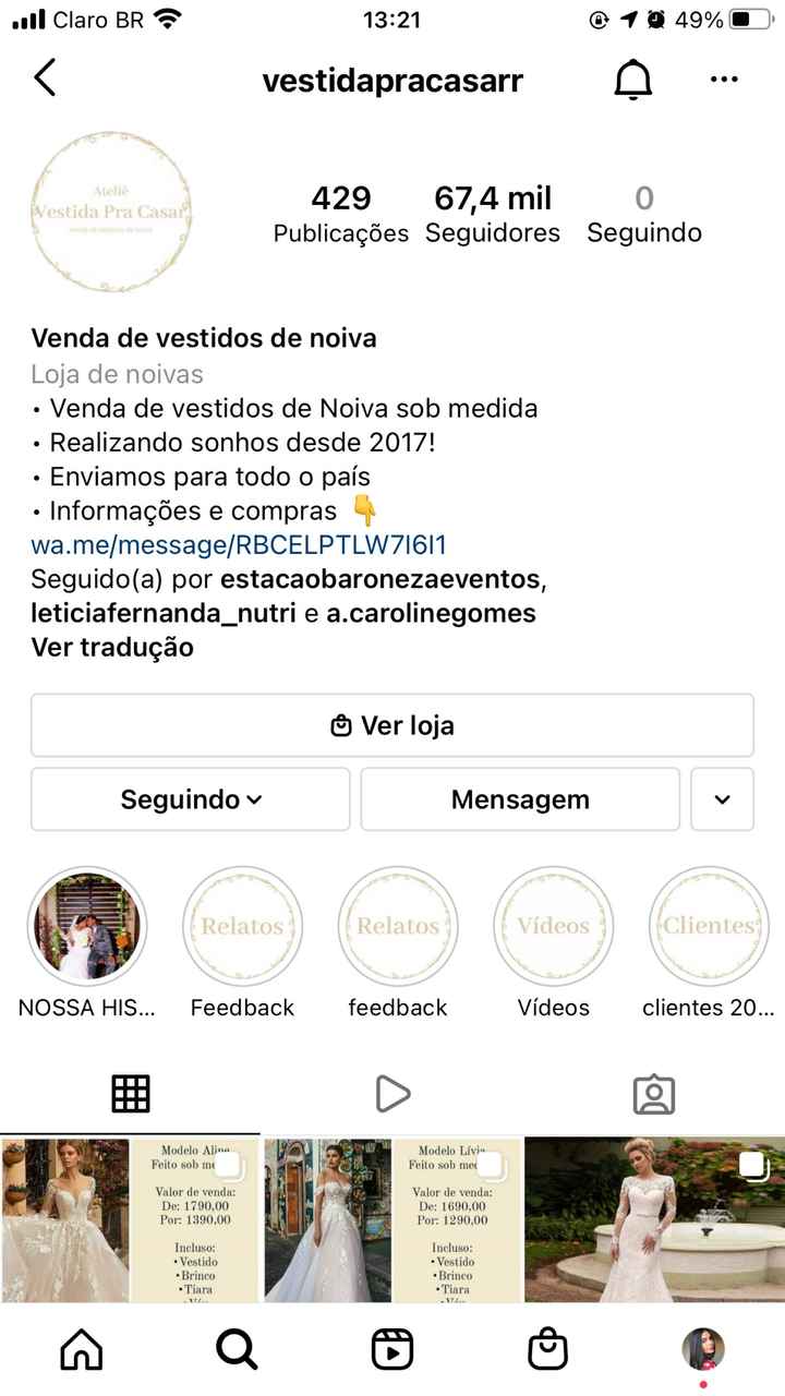 Vestido de noiva do insta(vestidapracasarr) - 1