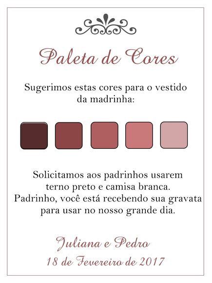 Cor de vestido para as madrinhas!! - 1