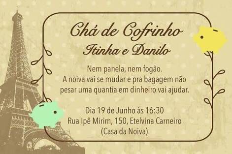 Chá de cofrinho - 2