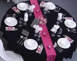 decoração Preto e rosa