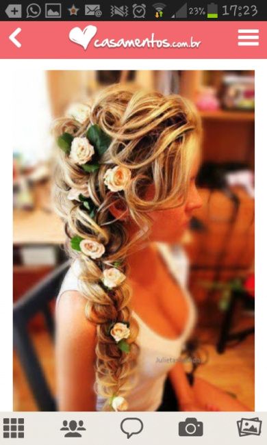 Alguém sugere penteado pra noiva cacheada? - 2