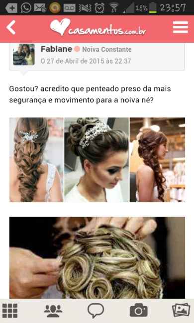 Alguém sugere penteado pra noiva cacheada? - 3