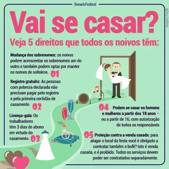 5 direitos dos noivos - 1