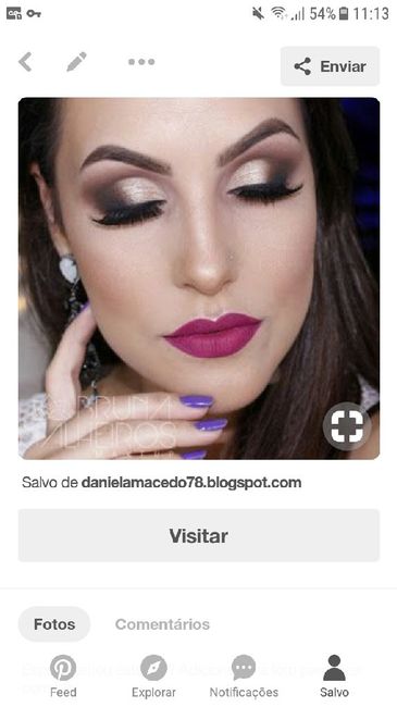 #noivamusa  Maquiagem marcante! - 5