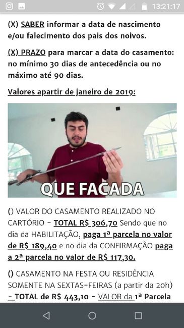 Casamento civil 🤔😱 - 2