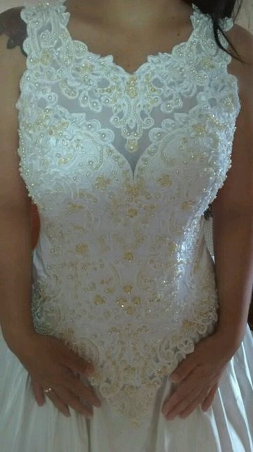 Vestido para noiva para fotos - 1
