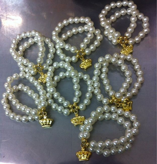 Pulseira para madrinhas diy - 2