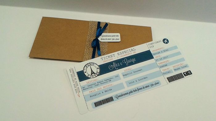 Inspirações para convites de casamento! - 1