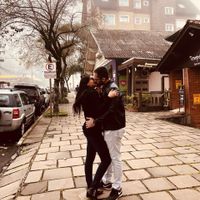 Eu e ele em gramado