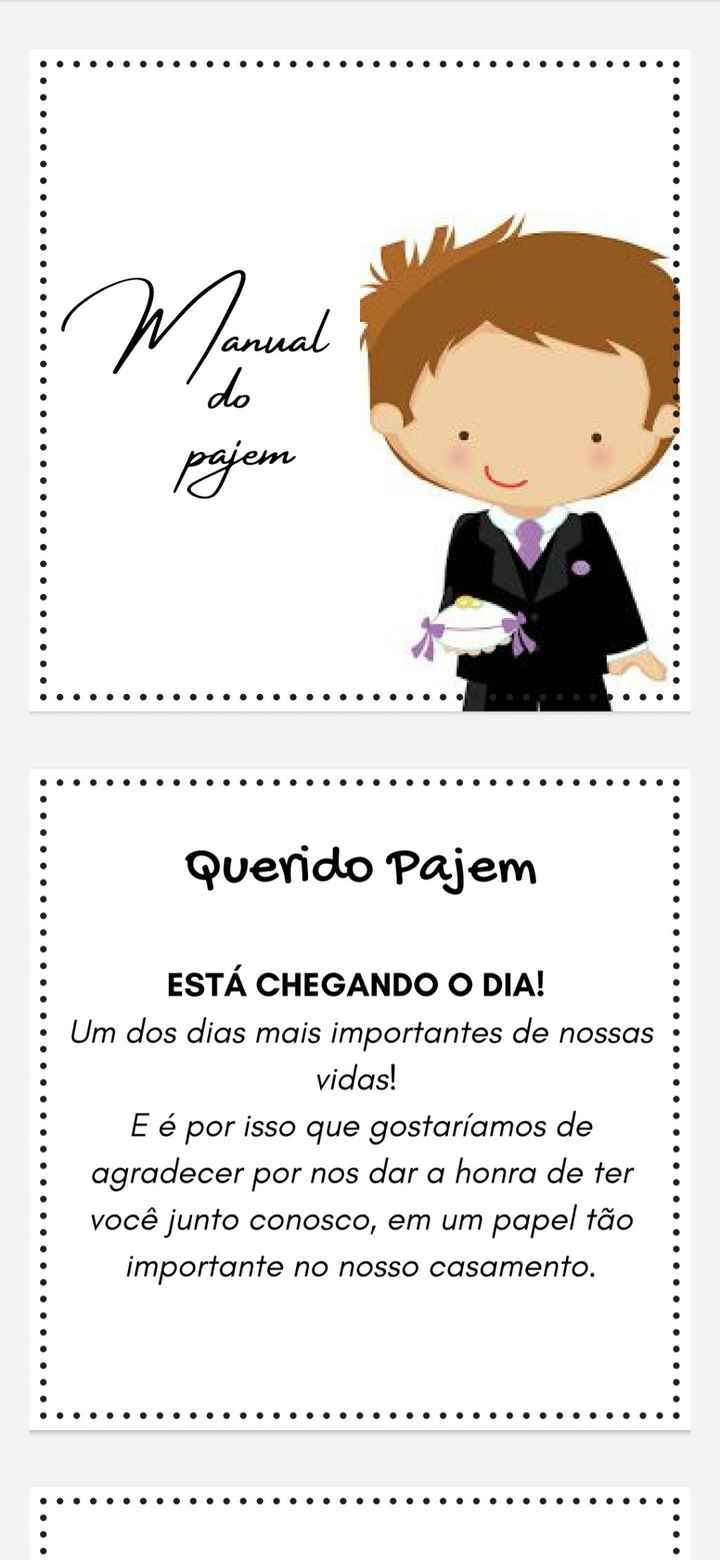Manual do pajem - 2
