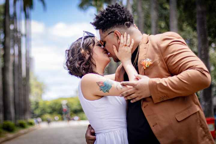 Pré wedding na praça da liberdade em Belo Horizonte