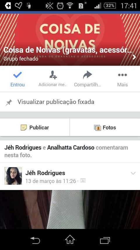 Gravata 👔 dos padrinhos - 1