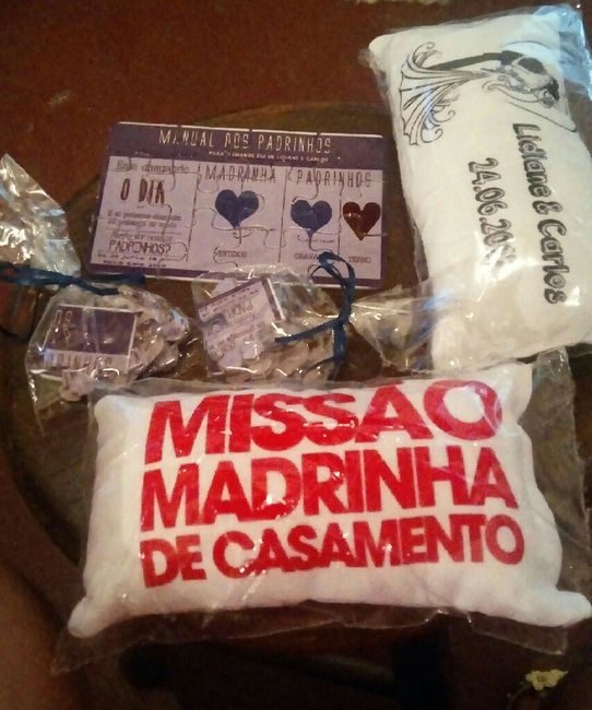 Presente para os padrinhos - 1