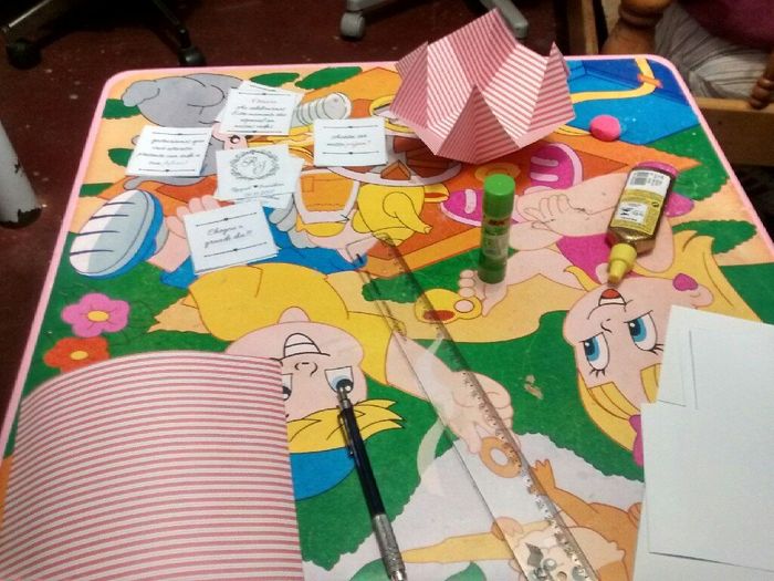 Madrugando fazendo diy. #manualpadrinhos - 3
