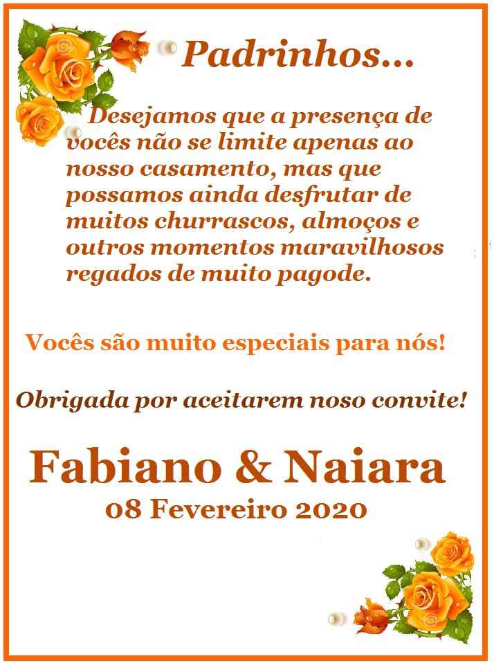 padrinhos...