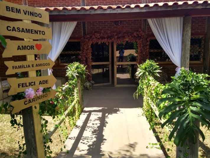 ponte que da acesso ao salão