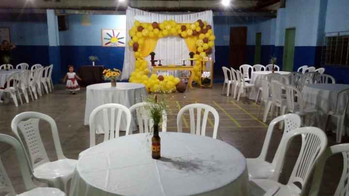 Nosso tema foi Girassol