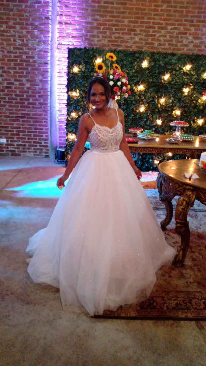 1° Debate oficial pós casamento... Vestido, meu amado vestido - 4