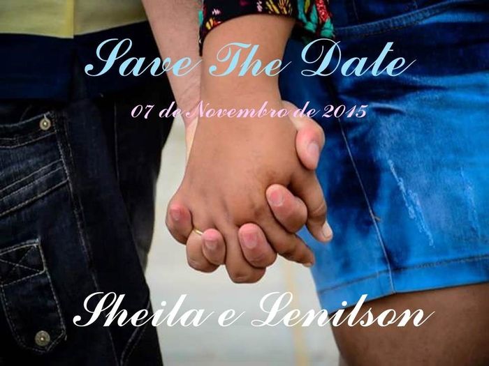 Meu Save The Date