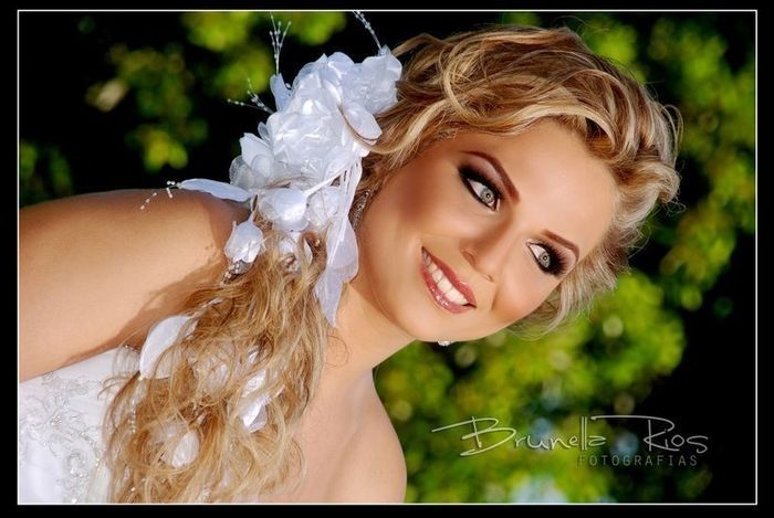 cabelo semi preso