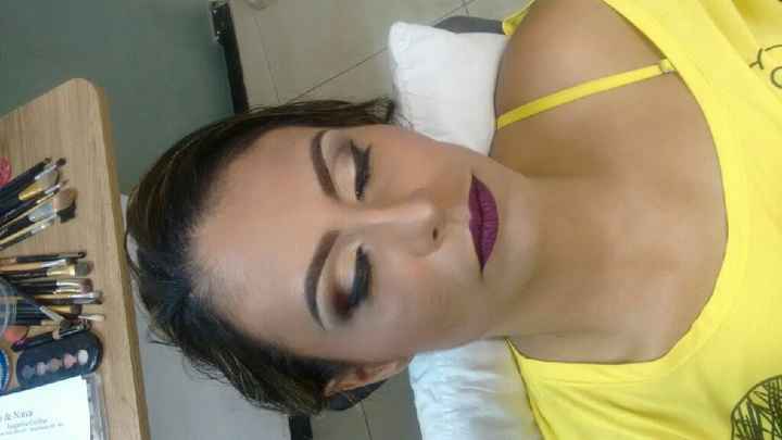 Teste penteado e make - 4