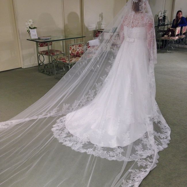 Primeira prova do meu vestido de noiva - 2