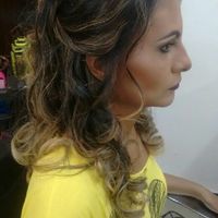 Teste penteado e make - 2