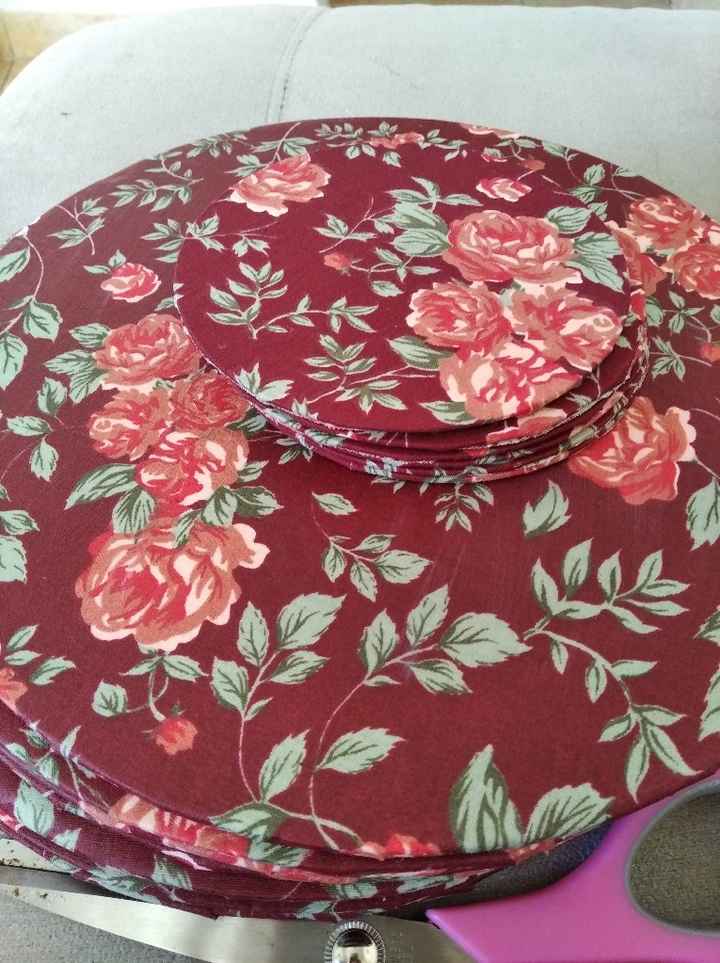 Vou fazer os enfeites do casamento. - 1