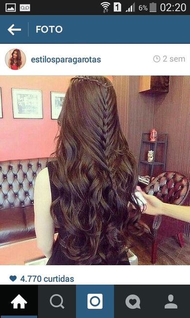Penteado da noiva - 4