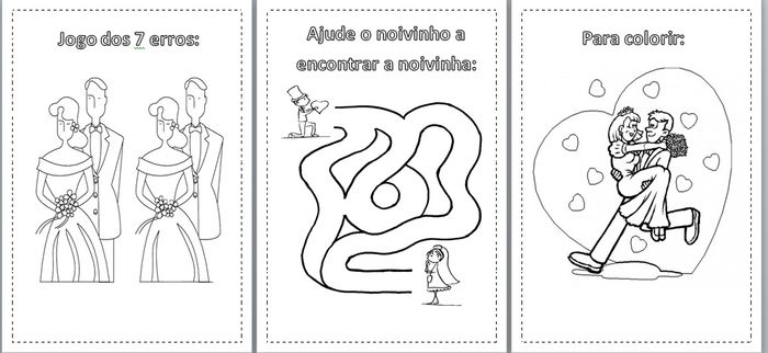 Jogo dos 7 erros, para colorir