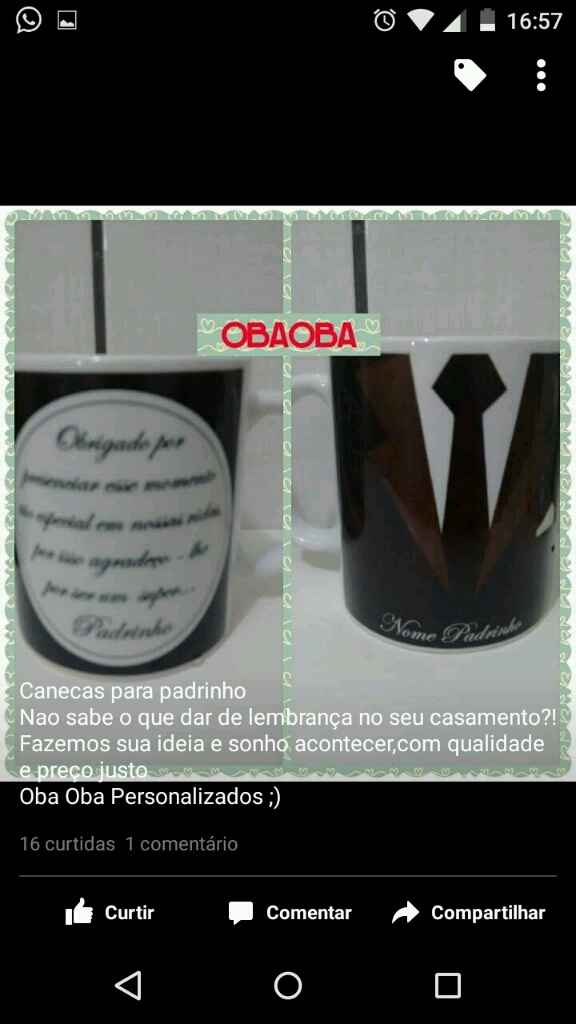 Lembranças de casamento - 3