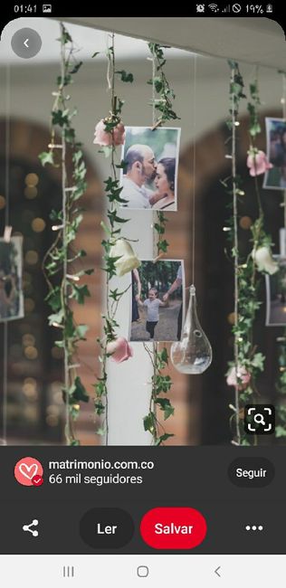 Como usar as fotos do pré na cerimônia? 1