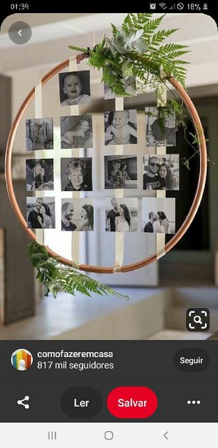 Como usar as fotos do pré na cerimônia? 3