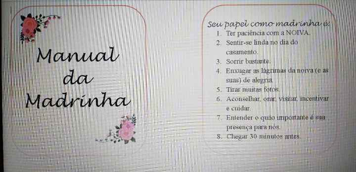 Manual dos padrinhos prontos. - 1