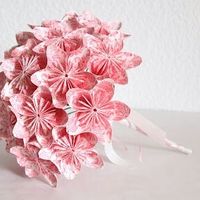 Buquês em origami - 4