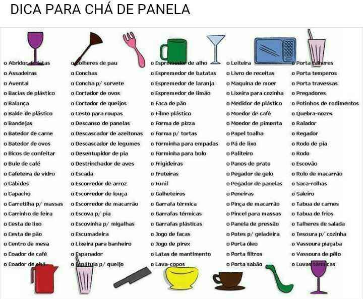 Chá de panela ... me ajudem - 1