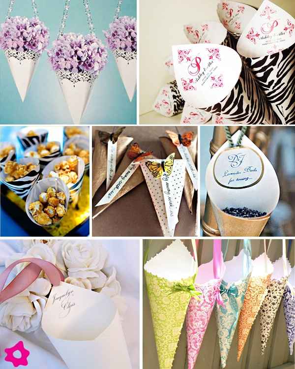Cones de papel