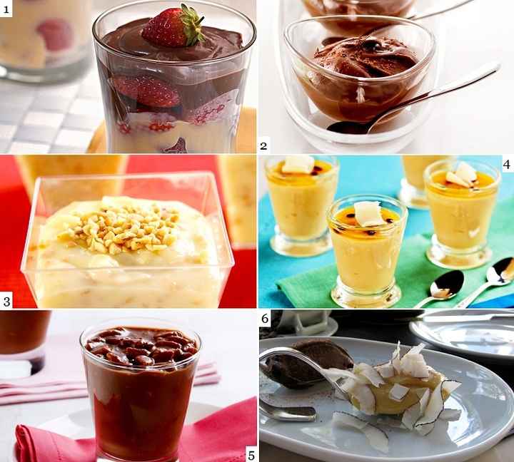  6 Brigadeiros de colher para o chá