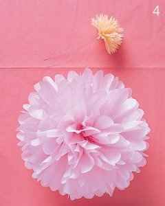 Flores de papel Seda