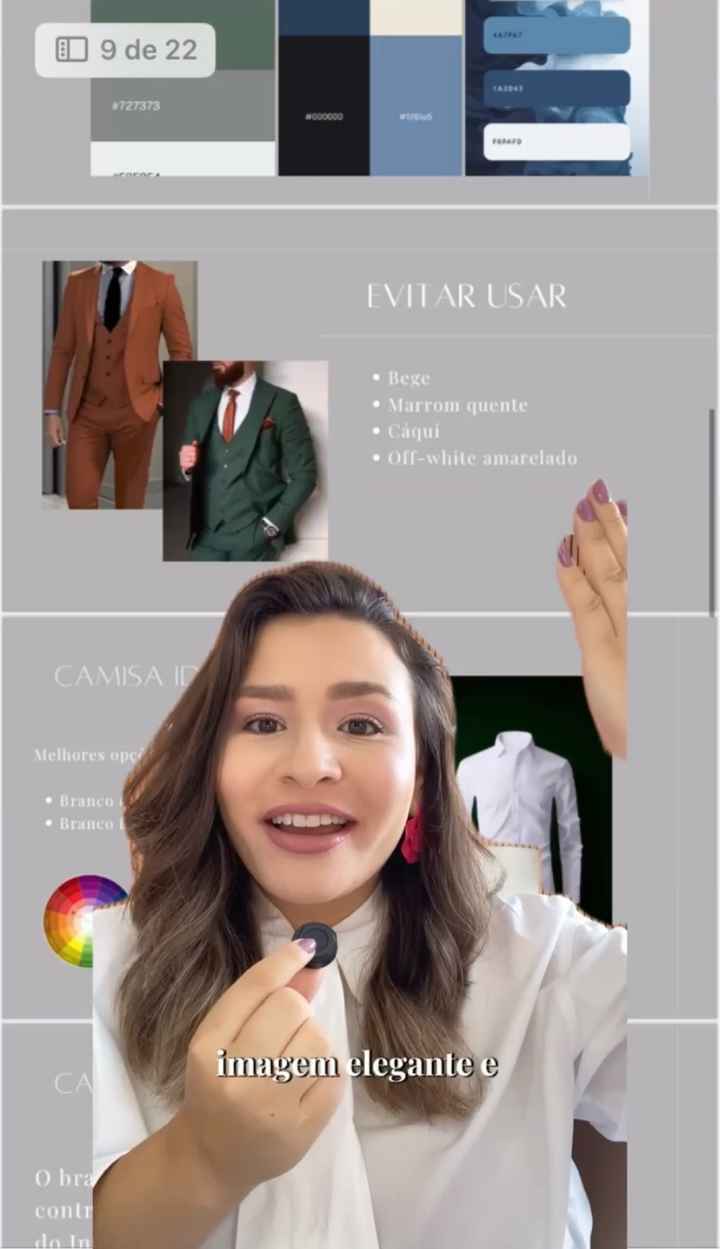 Coloração pessoal para noivas e noivos - 1